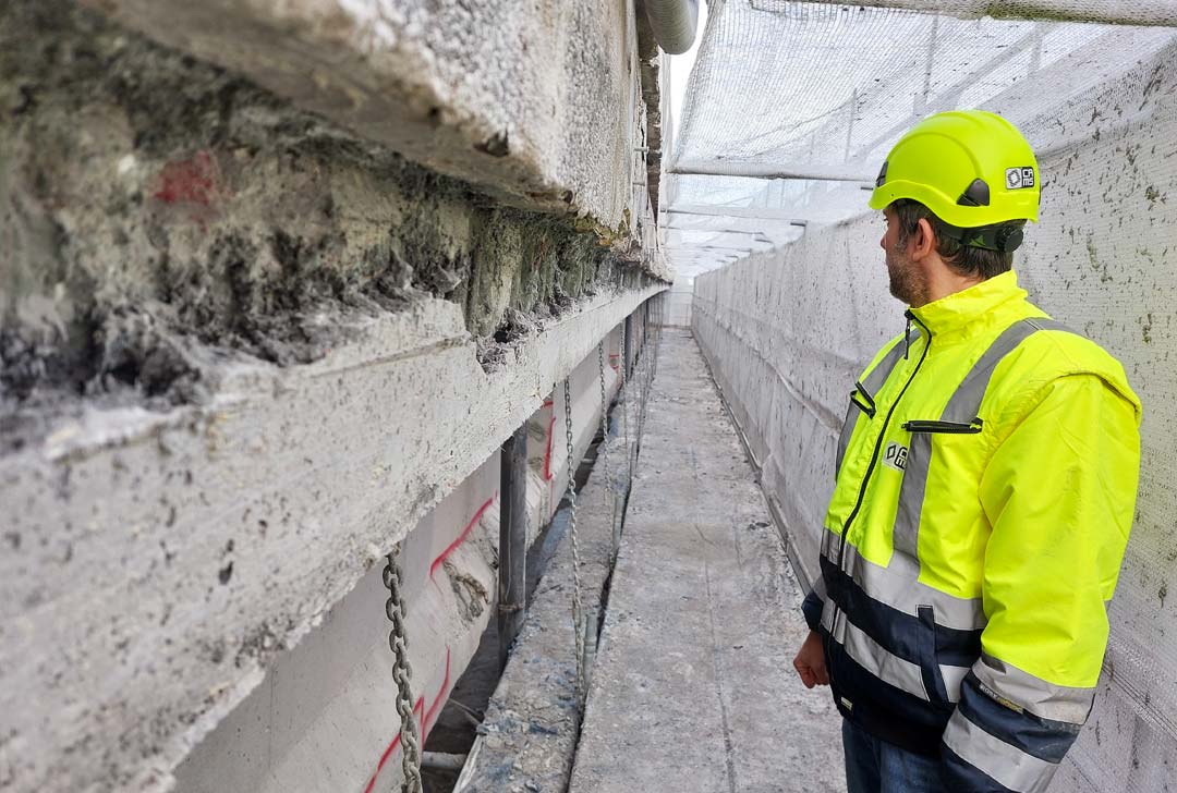 Lavori di rinforzo e ripristino sugli impalcati del ponte sul fiume Po, Comune di Occhiobello Lavori di rinforzo e ripristino sugli impalcati del ponte sul fiume Po, Comune di Occhiobello
